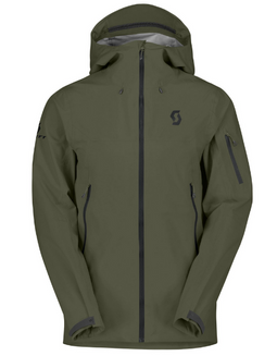 Scott Explorair 3-Layer Ski Jas Heren - Waterdicht 15000 mm - Groen M