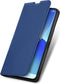 iMoshion Hoesje Geschikt voor Oppo Reno 6 5G Hoesje Met Pasjeshouder - iMoshion Slim Folio Bookcase - Donkerblauw