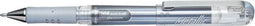 Gelschrijver pentel k230m m metallic zilver | 12 stuks