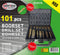 Hofftech Borenset - 101-delig - Titanium