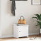 vidaXL - Gangbankje - SANDNES - wit - 45x40x50 - cm - massief - grenenhout