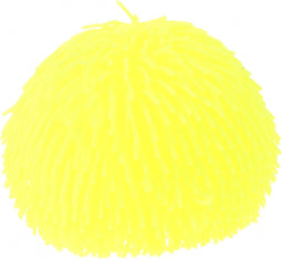 Pufferz Pufferbal Geel, 23cm