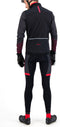 Rogelli Wire - Winterjack - Winddicht en waterafstotend - Zwart/Rood XL