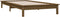 vidaXL - Bedframe - massief - grenenhout - honingbruin - 90x200 - cm