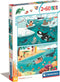 Clementoni - Puzzel - 2x60 Stukjes - life at sea - Kinderpuzzels - Vanaf 4 Jaar