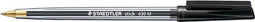 Balpen Staedtler 430 Medium Zwart Per 10 stuks