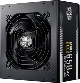 Cooler Master MWE 650 Gold V2 - 650 Watt 80 PLUS Gold Modulaire PC Voeding - Volledig Modulaire Kabels - Zwart