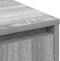 vidaXL - Dressoir - met - LED - - - Grijs - Sonoma, - 90x32x75 - cm, - Gemaakt - van - Houtcomposiet