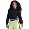 Nike Pro Fleece set - Hoodie + Joggingbroek - Dri-FIT - Zwart/Wit - M Kids (meisjes)