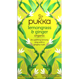 Pukka - thee bio, Lemongrass - Ginger, pak van 20 stuks