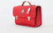 Own Stuff Lederen Kleuterboekentas - Cherry red - Boot - Boekentas - Kleuter