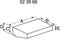 PULT 36 BEHUIZING - DONKERGRIJS 311 x 170 x 89mm