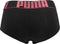 Puma - 2-pack Yarn Dyed Mini Stripe Mini Boxershorts Zwart / Roze - XS