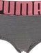 Puma - 2-pack Yarn Dyed Mini Stripe Mini Boxershorts Zwart / Roze - XS