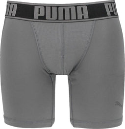 PUMA Active Long Boxershort - Grijs - Maat M