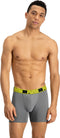 PUMA Active Style Boxershort - 2-pack - Zwart/Grijs - Maat L