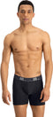 PUMA Active Style Boxershort - 2-pack - Zwart/Grijs - Maat L