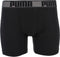 PUMA Active Style Boxershort - 2-pack - Zwart/Grijs - Maat L