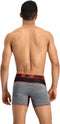 PUMA Active Style Grizzly Sport Boxershort - 2-pack - Grijs/Zwart - Maat XL