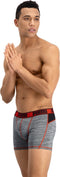 PUMA Active Style Grizzly Sport Boxershort - 2-pack - Grijs/Zwart - Maat XL