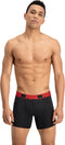 PUMA Active Style Grizzly Sport Boxershort - 2-pack - Grijs/Zwart - Maat XL