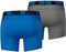 PUMA Active Style Sport Boxershort - 2-pack - Blauw/Grijs - Maat S