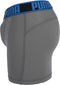 PUMA Active Style Sport Boxershort - 2-pack - Blauw/Grijs - Maat S