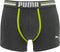 PUMA Athletic Blocking Boxershort - 2-pack - Asphalt - Maat S