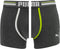 PUMA Athletic Blocking Boxershort - 2-pack - Asphalt - Maat S