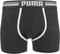 PUMA Athletic Blocking Boxershort - 2-pack - Asphalt - Maat S
