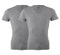 Puma basic 2p v-neck - Sportshirt - Heren - middle grey melange - XL