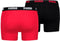 Puma basic boxer 2p - Sportonderbroek - Heren - red - XL