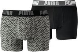 Puma - Basic Graphic Print 2P - Heren - maat M
