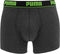 PUMA Basic New Waistband Boxershort - 2-pack - Black/Grey - Maat S