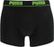 PUMA Basic New Waistband Boxershort - 2-pack - Black/Grey - Maat S