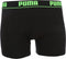 PUMA Basic New Waistband Boxershort - 2-pack - Black/Grey - Maat S