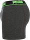 PUMA Basic New Waistband Boxershort - 2-pack - Black/Grey - Maat S