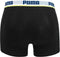 PUMA Basic Stripe Boxershort - 2-pack - Blauw/Zwart - Maat L