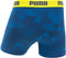 Puma Blurred Triang - Sportonderbroek - Kinderen - Maat 128 - Blauw/ Geel