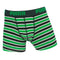 PUMA Boxershort Kinderen PUMA BASIC BOXER PRINTED STRIPE 2P - Classic Green