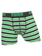 PUMA Boxershort Kinderen PUMA BASIC BOXER PRINTED STRIPE 2P - Classic Green