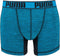 Puma Boxershort - Maat M - Mannen - zwart/blauw/groen