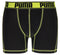 Puma Boxershort - Maat M - Mannen - zwart/blauw/groen