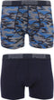 PUMA Camo Print Boxershort - 2-pack - Blauw - Maat M