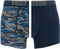 PUMA Camo Print Boxershort - 2-pack - Blauw - Maat M