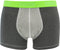 PUMA Colour Block Boxershort - Zwart/Grijs/Groen - Maat S