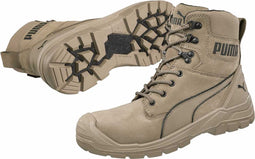 Puma Conquest Stone Hoog S3 630740 - Beige - 42