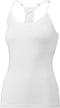 Puma dames hemd Racerback - Tank top - White & Grey - L - Wit