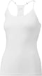 Puma dames hemd Racerback - Tank top - White & Grey - L - Wit