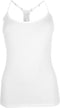 Puma dames hemd Racerback - Tank top - White & Grey - L - Wit
